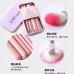 Set de brochas de 7 pinceles de maquillaje con estuche de diseños animados Por Mayoreo  C4-001