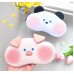 Antifaz para dormir de peluche con diseño de animales – suave y cómodo – modelos surtidos, ligero y ajustable, ideal para descanso, viajes o meditación, Por Mayoreo C4-107 