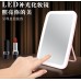 Espejo de tocador con luz LED táctil – Diseño portátil con soporte – Ideal para maquillaje espejo de escritorio  16.5*4*23.5cm Por Mayoreo C4-129