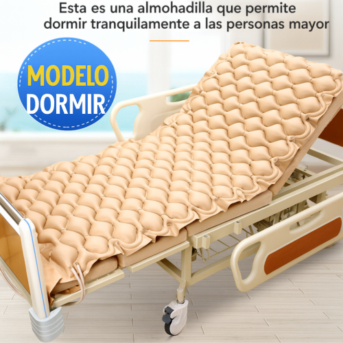 Colchón Inflable Antiescaras para Cama de Hospital – Modelo Dormir – Confort y Prevención para Personas Mayores Por Mayoreo W-HH-556