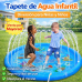 Tapete Alfombra de Agua Infantil con Aspersores Tipo Fuente diametro 170 CM– Splash Pad para Jardín de PVC- Por Mayoreo 1502-13