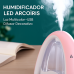 Humidificador LED arcoíris con luz multicolor y puerto USB – Difusor decorativo para dormitorio u oficina- Por Mayoreo JSQ17 Humidificador LED arcoíris con luz multicolor y puerto USB – Difusor decorativo para dormitorio u oficina- Por Mayoreo JSQ17