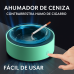 Cenicero purificador de aire 360° con filtro y aromatizante – Elimina el humo y refresca el ambiente, recargable y moderno para hogar u oficina Por Mayoreo 81218