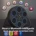 Máquina de boxeo musical con pantalla digital y luces LED. -Entrena tus reflejos, coordinación y condición física al ritmo de la música- para adultos y niños, Por Mayoreo 81236