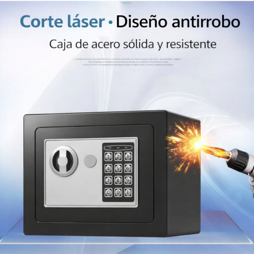 Caja Fuerte Electrónica con Ranura para Billetes y Contraseña Digital – Baterías Incluidas, Seguridad para Hogar u Oficina, mayoreo 24730-1 