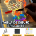 Pizarra luminosa para niños LED | Tablero de dibujo fluorescente, Perfecta para regalo, aprendizaje y actividades creativas en casa- Por Mayoreo QT-0947