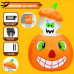 Inflable de Halloween calabaza con fantasma 1-5m– Decoración con luces LED – Diseño resistente al agua – Fácil instalación- Por Mayoreo 9243-11