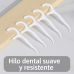 Cajas de Palillos de hilo dental tipo flosser ultrafinos Portátiles, resistentes y fáciles de usar. para limpieza interdental. Por Mayoreo 342-7