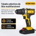 Taladro inalámbrico recargable de litio con 2 baterías, maletín y accesorios – Destornillador eléctrico portátil multifunción - Por Mayoreo WQL-2