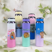 Termo infantil capibara 1000 ml | Botella térmica de acero inoxidable con diseños kawaii, Por Mayoreo ZH-1013
