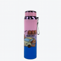Termo infantil capibara 1000 ml | Botella térmica de acero inoxidable con diseños kawaii, Por Mayoreo ZH-1013