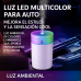 Mini Humidificador cilíndrico con luz LED multicolor y dos modos de nebulización de 380ml con carga USB, Por Mayoreo  JSQ452