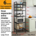 Estante metálico organizador de 6 niveles para cocina 170 cm, repisa multiusos con gran capacidad, ideal para electrodomésticos y almacenamiento, Por Mayoreo  V2-188