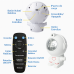 Lámpara Galaxia Astronauta con Control Remoto – Proyector Estelar 360°, Neblina y Estrellas, Temporizador, Recargable USB, Por Mayoreo W-HH-615