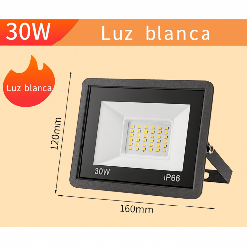 Lamparas LED foco impermeable para exteriores de 30W, Por Mayoreo W-JDJ540