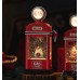 Adorno Navideño Vintage Dispensador de Gasolina con Luces LED y Escarcha – Santa Claus y Casita, Por Mayoreo D-21662