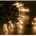 Serie de focos LED estilo vintage con cable resistente, ideal para decoración de terrazas, jardines,restaurantes o eventos al aire libre. De 10metros y de 10 focos  Por Mayoreo D-21823