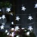 Serie de luces solar LED en forma de estrella multicolor – Decorativas para fiestas, habitaciones o eventos con control remoto USB Por Mayoreo D-22081