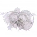 Series de luces solares  LED con estrellas cálidas, ideal para decorar habitaciones, cadena de luces navideños luces de camping, Por Mayoreo D-22082