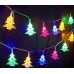Serie de luces solar LED en forma de pino multicolor – Decorativas para fiestas, habitaciones o eventos con carga USB Por Mayoreo D-22083