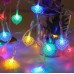 Serie de luces LED multicolor decorativas para interiores y fiestas resistente al agua con celdas solares Por Mayoreo D-22085