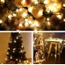 Serie de luces LED cálidas con bolitas tipo globo, perfecta para ambientar habitaciones, vehículos, eventos o fotos creativas. Adornos navideños  Por Mayoreo  D-22088