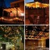 Cadena de luces de ambiente para exteriores camping, bola de burbuja, decoración navideña para jardín. de luz blanca cálida 1.5mts Por Mayoreo D-22090