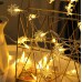 Series de luces LED con estrellas en tono cálido, perfectas para decoración elegante, navideña o crear ambientes acogedores. para interiores.  Por Mayoreo D-22100