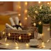 Series de luces LED con estrellas en tono cálido, perfectas para decoración elegante, navideña o crear ambientes acogedores. para interiores.  Por Mayoreo D-22100
