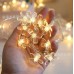 Guirnalda de luces LED cálidas con diseño de flor, ideal para centros de mesa, decoración de eventos, bodas o espacios acogedores. Por Mayoreo  D-22102