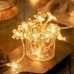 Guirnalda de luces LED cálidas con diseño de flor, ideal para centros de mesa, decoración de eventos, bodas o espacios acogedores. Por Mayoreo  D-22102