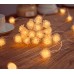 Series de luces LED con forma de rosas blancas y luz cálida, perfecta para ambientar bodas, aniversarios, cenas románticas o decoración del hogar navideñas Por Mayoreo   D-22104