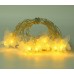 Guirnalda de luces LED de mariposas de Luz cálida, perfecta para decorar macetas, paredes, terrazas. Iluminación con encanto natural. Por Mayoreo D-22108