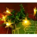 Guirnalda de luces LED de mariposas de Luz cálida, perfecta para decorar macetas, paredes, terrazas. Iluminación con encanto natural. Por Mayoreo D-22108