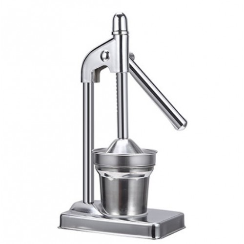 Exprimidor Manual Metálico Profesional para Naranjas y Limones | Extractor de Jugo Prensado en Frío | Exprimidor de Palanca de Acero Inoxidable, Alta Eficiencia y Fácil Uso.  Por Mayoreo GN-V1-238 