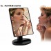 Espejo de tocador de maquillaje con luz led y control táctil plegable portátil de 360° por mayoreo HZJ34