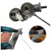 Cizalla cortaláminas para taladro eléctrico – Adaptador cortador de metal portátil, herramienta para cortar acero, aluminio y lámina galvanizada- Por Mayoreo JB-004