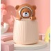 Humidificador ultrasónico portátil con diseño de oso y difusor de aromas. Por Mayoreo SQ442
