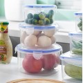 Juego de 3 Recipientes Herméticos de PP para Alimentos – Contenedores Alta Transparencia Antiderrames. Por Mayoreo M34878-14