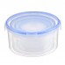 Juego de 3 Recipientes Herméticos de PP para Alimentos – Contenedores Alta Transparencia Antiderrames. Por Mayoreo M34878-14
