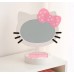 Compra el espejo de mesa Hello Kitty con luz LED, perfecto para maquillaje y decoración venta al por mayor MMKT 01