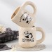 Taza de Cerámica “Lucky Panda” – Modelo con Asa Grande – Por Mayoreo MZ-8119-1