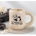 Taza de Cerámica “Lucky Panda” – Modelo con Asa Grande – Por Mayoreo MZ-8119-1