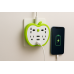 Enchufe Múltiple con Forma de Manzana – 4 Tomas Universales + 4 Puertos USB – Colores Variados, para cargar todos tus dispositivos al mismo tiempo Por Mayoreo  W-JPC511