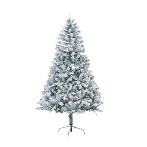 Árbol de Navidad tipo Nevado de150cm con 349 ramas  con base metálica, Por Mayoreo SDS109