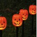 Lámpara de suelo con forma de calabaza de Halloween alimentada por energía solar, decoración exterior de Halloween, impermeables para jardín al aire.  Por Mayoreo SF-2319