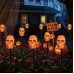 Luz solar impermeable para jardín, patio, césped, para Halloween, decoración, luz fantasma, calavera Por Mayoreo  SF-2320