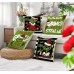 Set de cojines decorativo Navideñas con diseños de Grinch – Impreso Solo por un Lado – Modelos Variados , Por Mayoreo T-30502