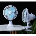 Ventilador portátil ajustable, compacto y silencioso, ideal para escritorio, repisas, camas, cunas o mesas de trabajo, Por Mayoreo TZFS-01