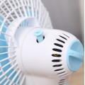 Ventilador portátil ajustable, compacto y silencioso, ideal para escritorio, repisas, camas, cunas o mesas de trabajo, Por Mayoreo TZFS-01